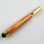 Telescoping-Stylus-Pen-exotic-wood-Flame-Box-Eldor-Hande-made-pen