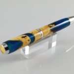 Jr-Gentlemen-ballpoint-segmented-mandarin-wood-cast-resin-hand-made-pen