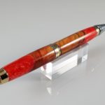 Big-ben-cigar-segmented-red-Box-elder+wood-cast-resin-hand-made-pen