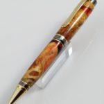 Big-ben-cigar-segmented-red-Box-elder+wood-cast-resin-hand-made-pen