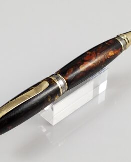 Big-ben-cigar-gold-leafs- cast-in-Alumilite-hand-made-pen