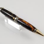 Big-ben-cigar-gold-leafs- cast-in-Alumilite-hand-made-pen