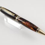 Big-ben-cigar-gold-leafs- cast-in-Alumilite-hand-made-pen